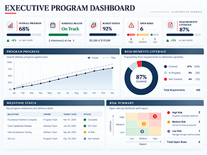 Executive Program Dashboard