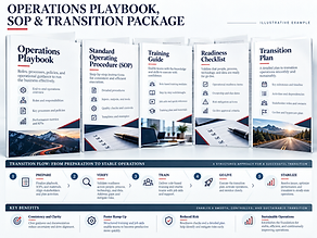 Operations Playbook, SOP & Transition Package