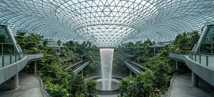 Jewel Changi interior architecture
