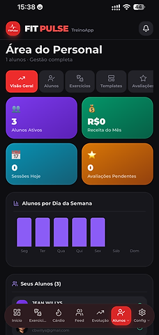Área do Personal