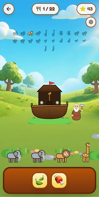 Noah's Ark: Feed the Animals