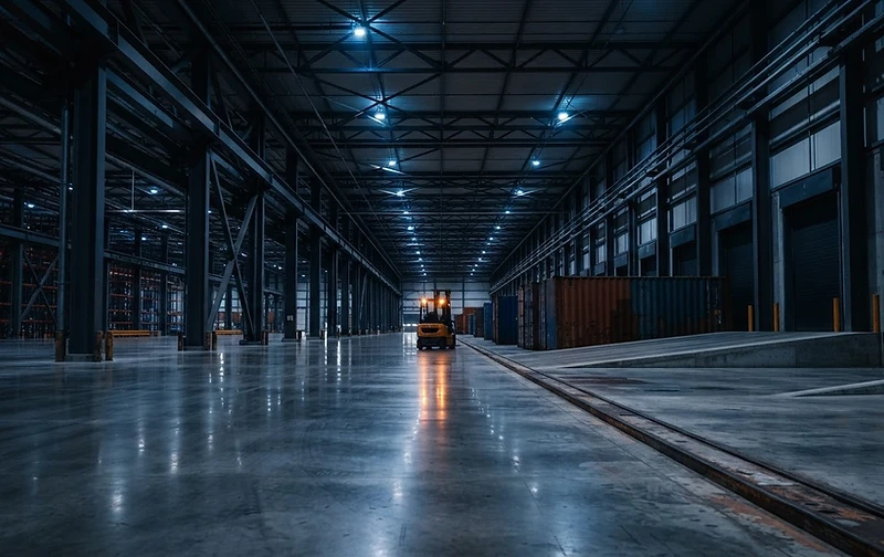 Loading dock aisle