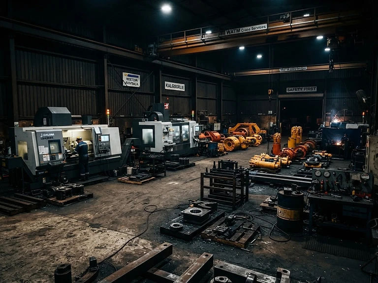 NLC Engineering workshop in Kalgoorlie WA