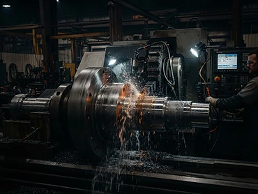 TH663 Intermediate Shaft Refurbishment