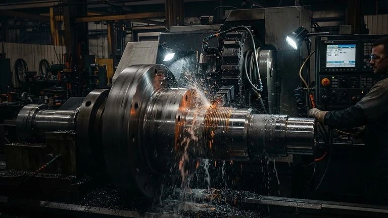 TH663 Intermediate Shaft Refurbishment — image 1