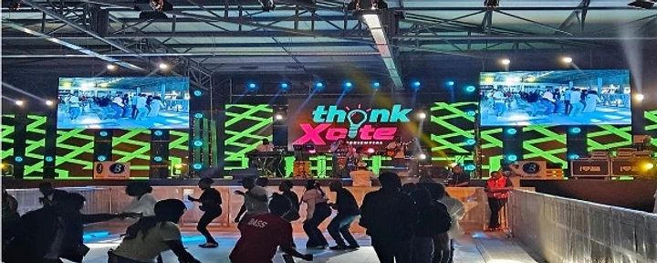 LED stage walls, trussing and broadcast production