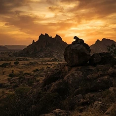 Jawai hills at sunset