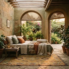 Boutique stay interior
