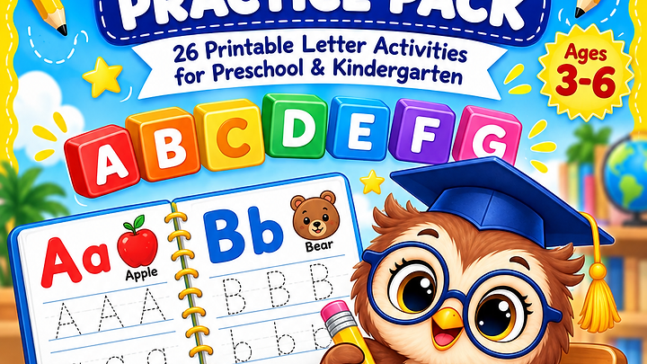 10 Easy Alphabet Activities for Preschoolers to Do at Home