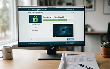 Cykl kursów e-learningowych z bezpieczeństwa informacji