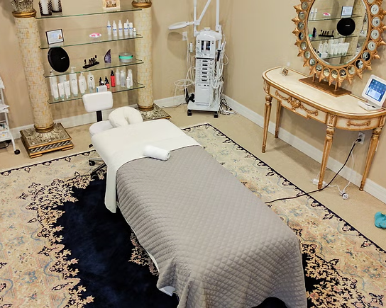 Anavaya prepared facial treatment room
