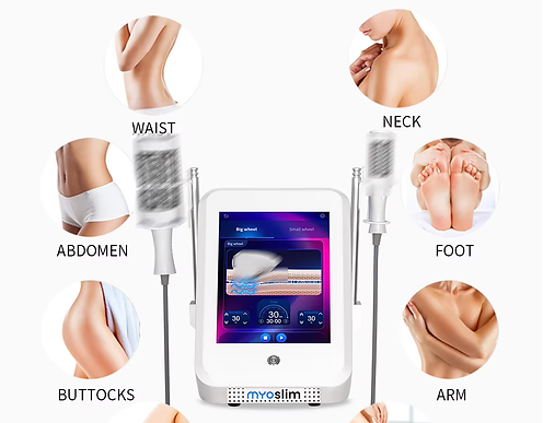 Supplied body treatment equipment and treatment areas diagram
