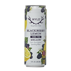 Wyld Sparkling Water — Blackberry Lemon 10mg (Mellow)