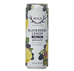 Wyld Sparkling Water — Blackberry Lemon 10mg (Mellow)