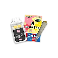 Blinkers Flip Slurpie — Island Punch · Peach Ringz 2G + Hash Hole