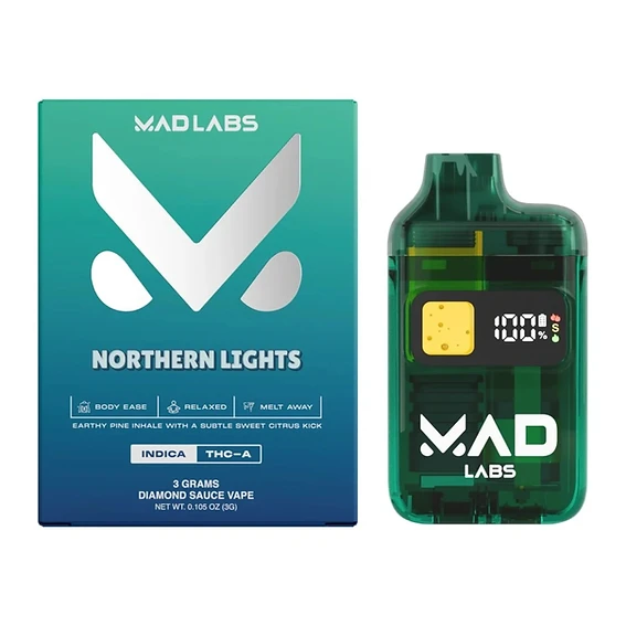 Mad Labs 3G Disposable — Northern Lights 3G