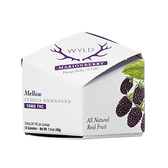 Wyld 100mg — Marionberry 10mg (Mellow · Indica)