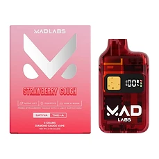 Mad Labs 3G Disposable — Strawberry Cough 3G