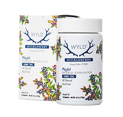 Wyld — Huckleberry 10mg (Playful · Hybrid)