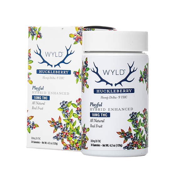 Wyld — Huckleberry 10mg (Playful · Hybrid)