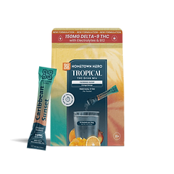 Hometown Hero Tropical Drink Mix — Caribbean Sunset 15mg (Orange Mango)