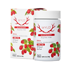 Wyld — Raspberry 10mg (Active · Sativa)