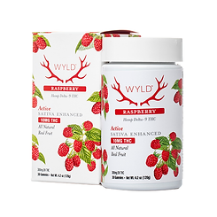 Wyld — Raspberry 10mg (Active · Sativa)