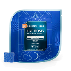 Hometown Hero Live Rosin — Blueberry GDP 25mg (Indica)