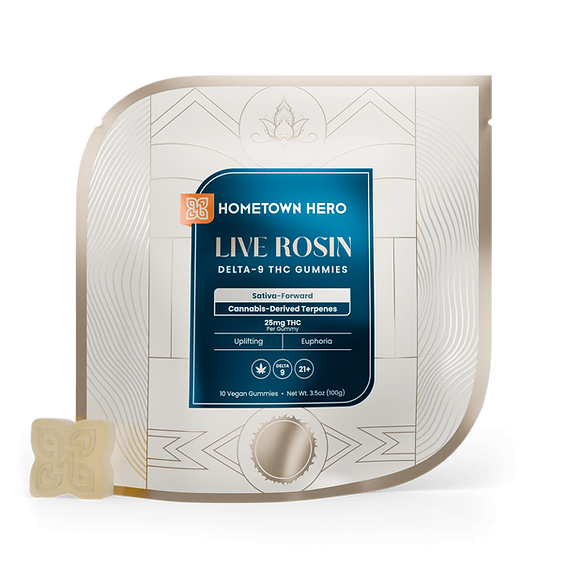 Hometown Hero Live Rosin Absolute — Sativa 25mg