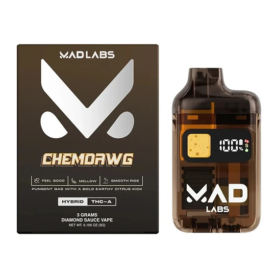 Mad Labs 3G Disposable — Chemdawg 3G