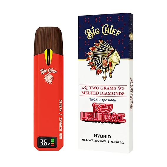 Big Chief Melted Diamonds — Red Uzumaki 2G