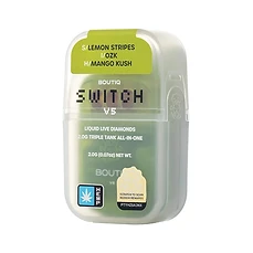 Boutiq Switch V5 THCP — Lemon Stripes · OZK · Mango Kush 2G