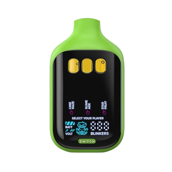 Boutiq Switch V5 Gum Edition — Lime Haze · Slimeade · Starfruit 2G