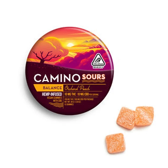 Camino Sours — Orchard Peach 10mg (Balance)