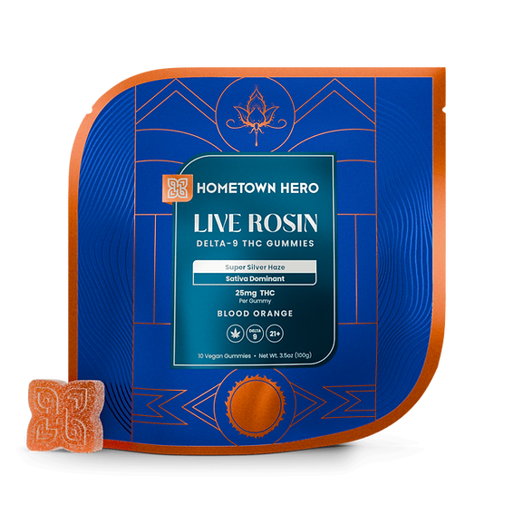 Hometown Hero Live Rosin — Blood Orange SSH 25mg (Sativa)