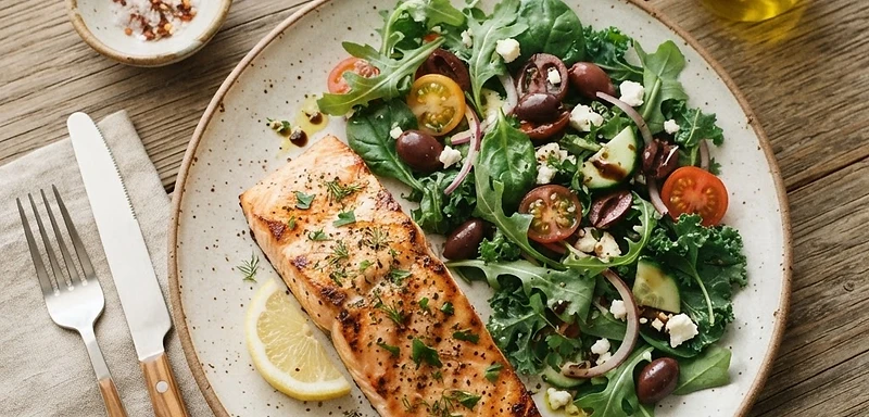 Nutre tu Cuerpo: El Plato Mediterráneo Antiinflamatorio