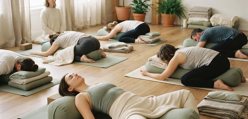 Gentle Restorative Yoga Series