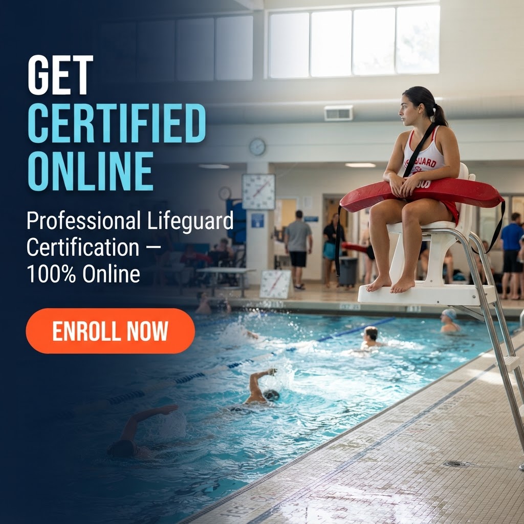 Get Certified Online — Professional Lifeguard Certification, 100% Online