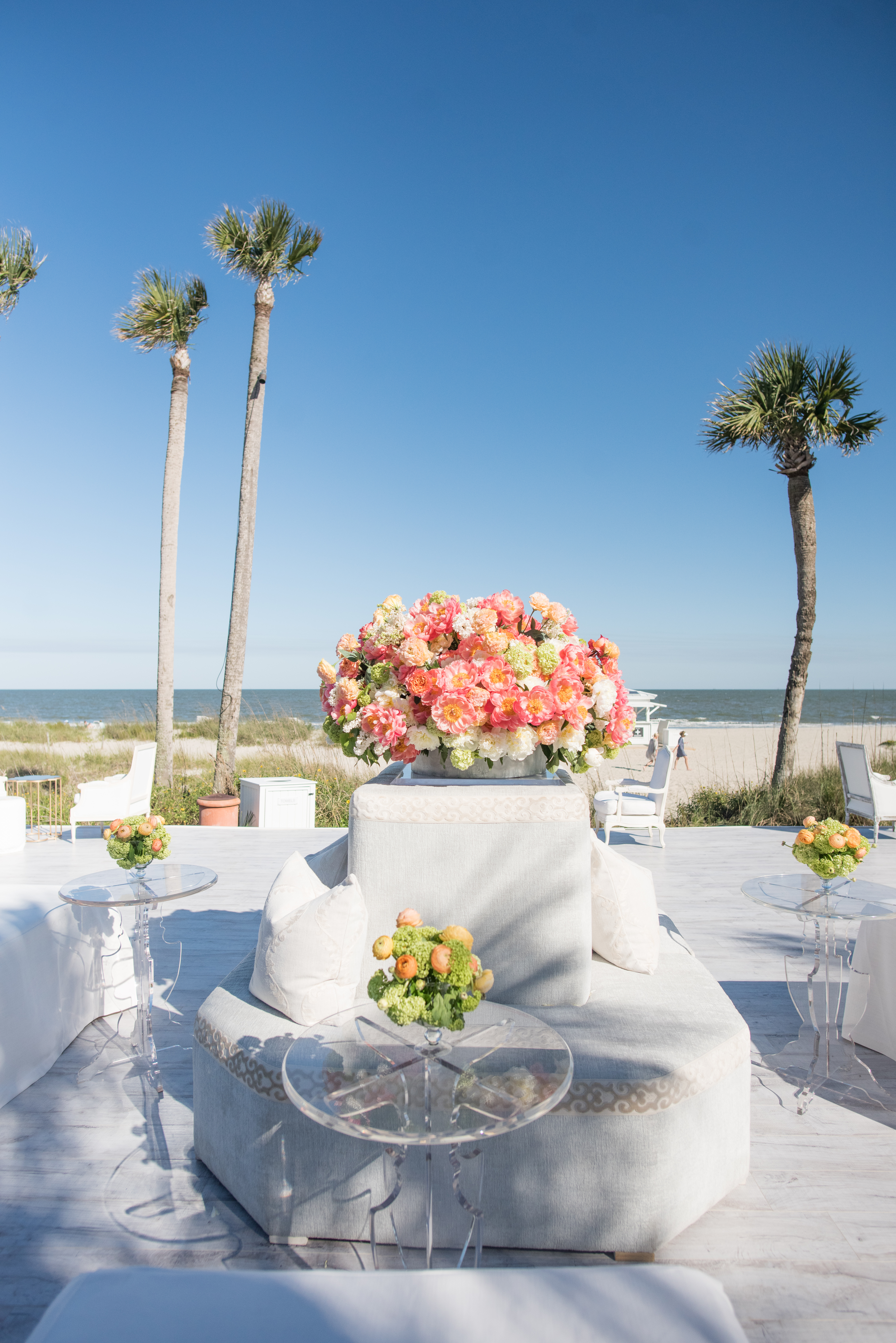 Sea Island Ocean Front Wedding