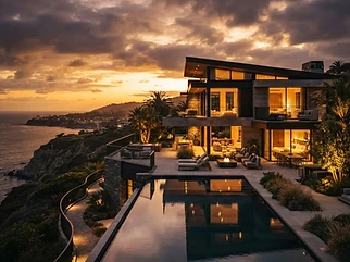 Cinematic villa video