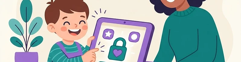Illustration: Little ones (code + PIN sign-in)