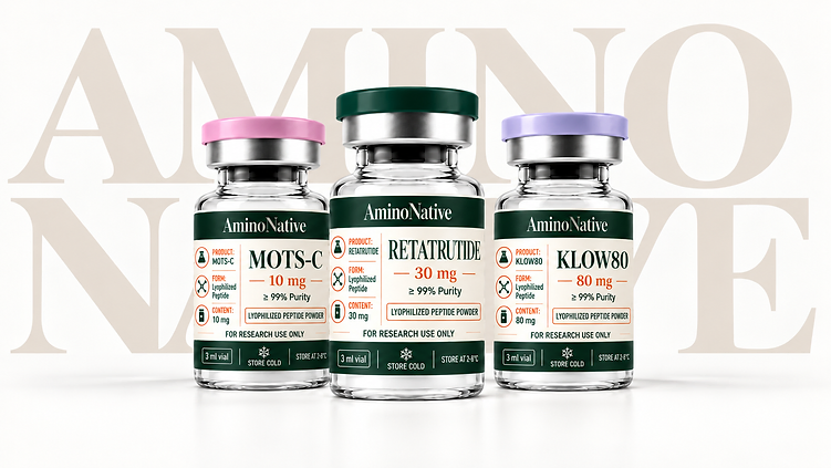 AminoNative research vials