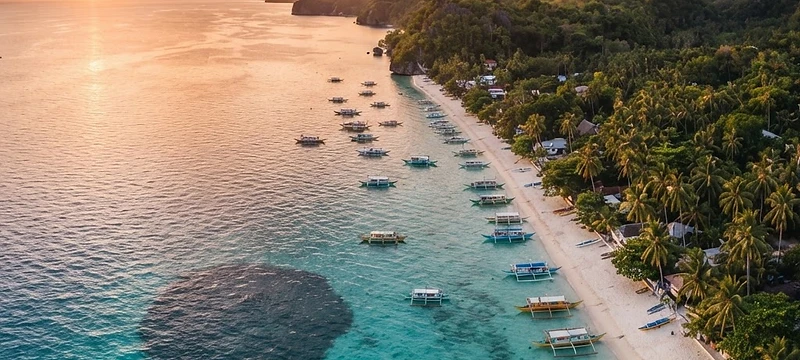 Moalboal coastline