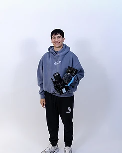 Behind the lens