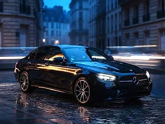 Mercedes Classe E avec chauffeur privé à Paris