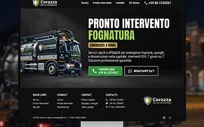Mockup del sito corazzaserviziambientali.it