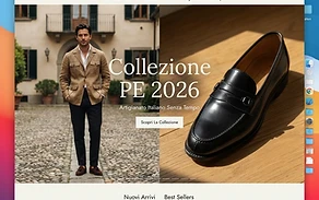 Mockup del sito sartoriasagripanti.com