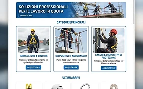 Mockup del sito protezioneinquota.it