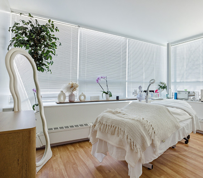 Flora Medspa prepared treatment suite