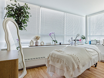 Flora facial treatment room